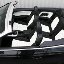 Audi a5 cab s-line black  white leather 002