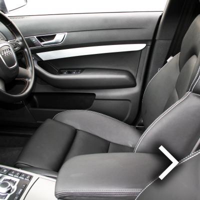 Audi a6 saloon s-line tl black leather with white stitching thumbnail