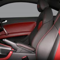 Audi tt coupe spt black leather with red inserts 003