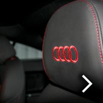 Audi tt coupe spt black leather with red inserts thumbnail