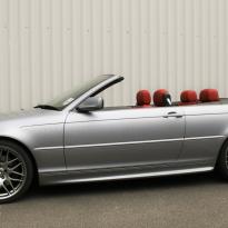 Bmw e46 cab m sport coral red leather 001