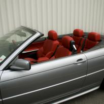 Bmw e46 cab m sport coral red leather 002