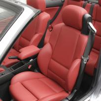 Bmw e46 cab m sport coral red leather 003
