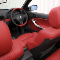 Bmw e46 cab m sport coral red leather 005