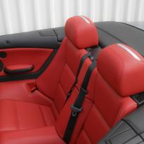 Bmw e46 cab m sport coral red leather 010
