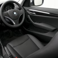Bmw e84 x1 se black leather with yellow piping 006