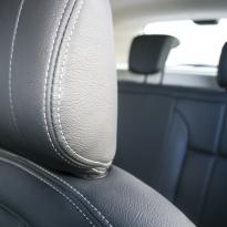 Dacia duster ambience black leather with silver stitching 006