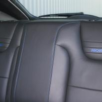Ford focus rs black leather with blue stitching 006