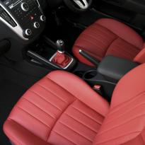Kia ceed coral red leather 007