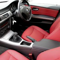 Bmw e90 saloon se ml red leather 005