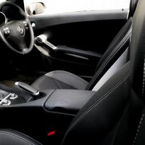 Merc 171 slk roadster black with silver stitching 006