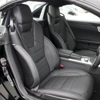 Roadster black leather white stitching 7