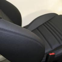 Subaru wr sti black leather seat 4