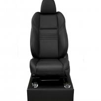 Subaru wr sti black leather seat 5