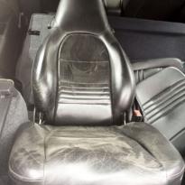 Porsche 911 before leather seat