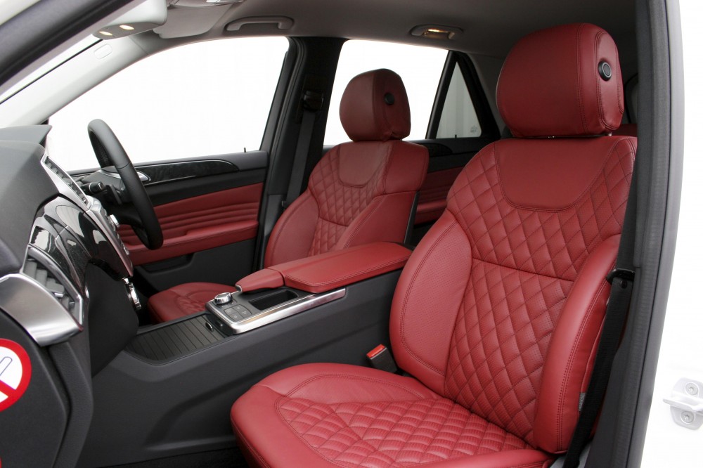 Cuero Artificial Sitzbezug Apto Mercedes Benz Clase E Negro Rojo