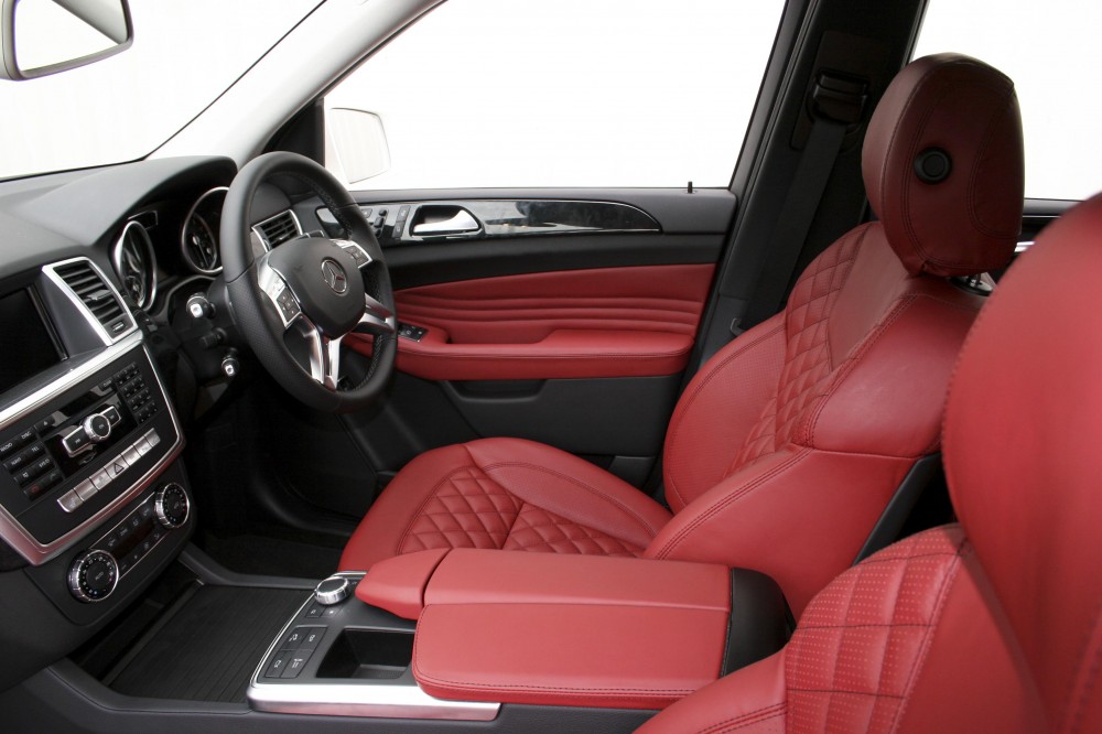 Cuero Artificial Sitzbezug Apto Mercedes Benz Clase E Negro Rojo