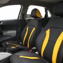 Audi a1 sptback se black with yellow inserts(3)
