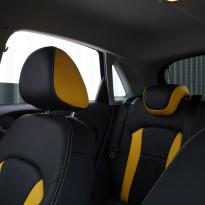 Audi a1 sptback se black with yellow inserts(6) 