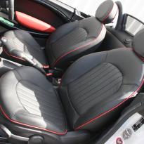 Mini r59 roadster spt lounge black with red piping(3)