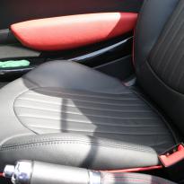 Mini r59 roadster spt lounge black with red piping(8)
